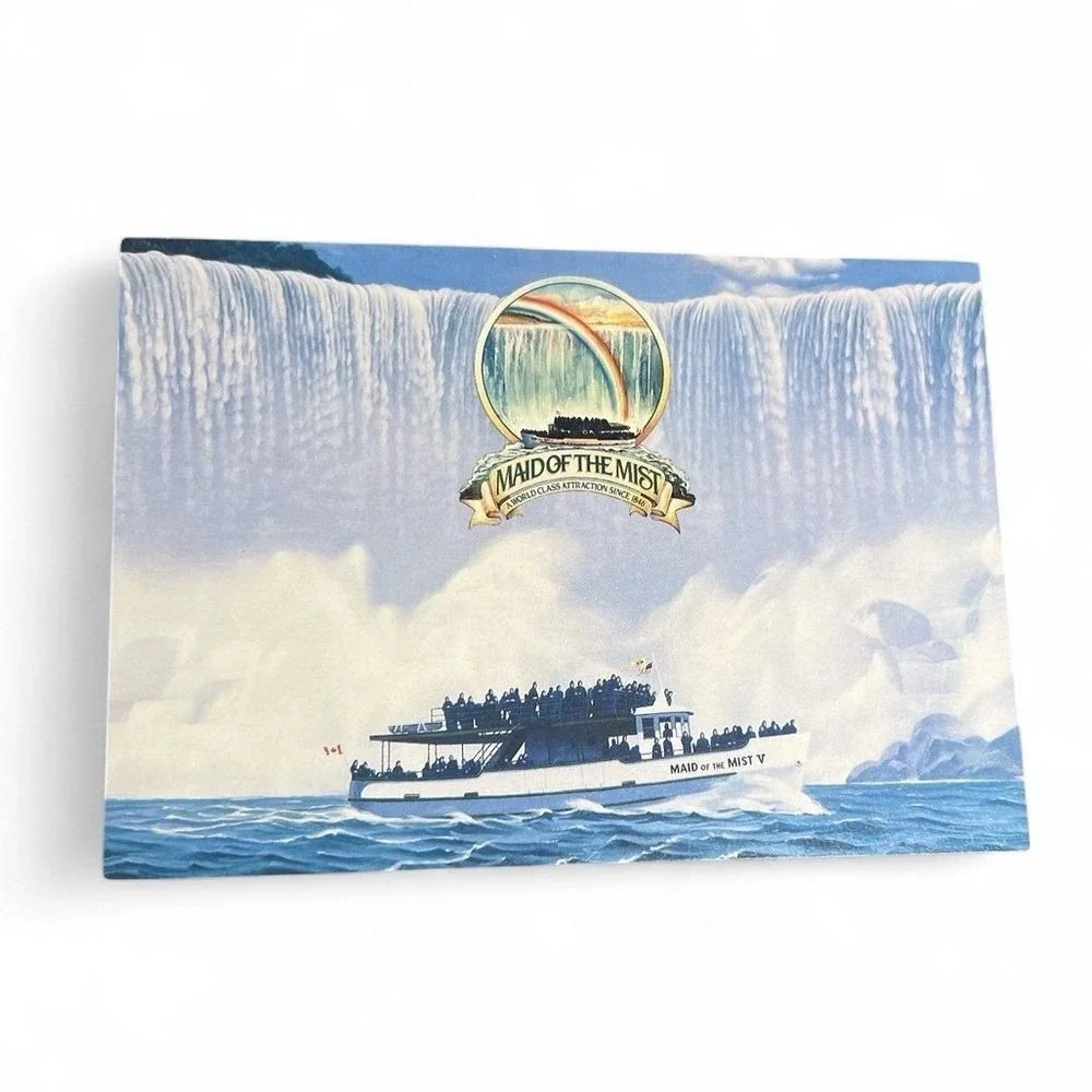 Vintage Maid of the Mist Niagara‎ Falls Souvenir Unposted Postcards Set of 5